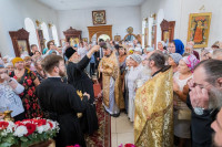30-В день памяти первомученика архидиакона Стефана Управляющий Усть-Каменогорской и Семипалатинской епархии сослужил Главе Митрополичьего округа за Божественной Литургией в Михаило-Архангельском  храме Павлодара