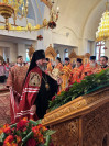 4-Благодатный огонь встретили православные христиане Восточного Казахстана