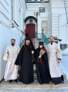 1-Божественная Литургия в Знаменско-Абалацком Петро-Павловском женском монастыре города Семипалатинска