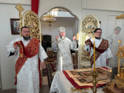 17-Божественная Литургия в Знаменско-Абалацком Петро-Павловском женском монастыре города Семипалатинска