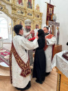 36-Божественная Литургия в Знаменско-Абалацком Петро-Павловском женском монастыре города Семипалатинска