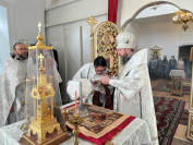 37-Божественная Литургия в Знаменско-Абалацком Петро-Павловском женском монастыре города Семипалатинска