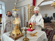 38-Божественная Литургия в Знаменско-Абалацком Петро-Павловском женском монастыре города Семипалатинска