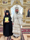 42-Божественная Литургия в Знаменско-Абалацком Петро-Павловском женском монастыре города Семипалатинска