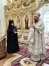 43-Божественная Литургия в Знаменско-Абалацком Петро-Павловском женском монастыре города Семипалатинска