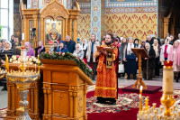 14-Архиепископ Усть-Каменогорский и Семипалатинский Амфилохий принял участие в торжествах, состоявшихся в Алма-Ате, в честь мученицы Агафии Панормской - небесной заступницы от землетрясений и иных стихийных бедствий