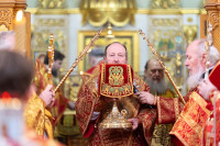 17-Архиепископ Усть-Каменогорский и Семипалатинский Амфилохий принял участие в торжествах, состоявшихся в Алма-Ате, в честь мученицы Агафии Панормской - небесной заступницы от землетрясений и иных стихийных бедствий
