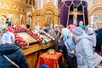 18-Архиепископ Усть-Каменогорский и Семипалатинский Амфилохий принял участие в торжествах, состоявшихся в Алма-Ате, в честь мученицы Агафии Панормской - небесной заступницы от землетрясений и иных стихийных бедствий