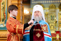 24-Архиепископ Усть-Каменогорский и Семипалатинский Амфилохий принял участие в торжествах, состоявшихся в Алма-Ате, в честь мученицы Агафии Панормской - небесной заступницы от землетрясений и иных стихийных бедствий