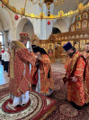 4-В Неделю о слепом архиепископ Амфилохий совершил Божественную Литургию в главном храме епархии 