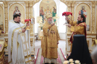 9-В день памяти семи Ефесских отроков управляющий Усть-Каменогорской и Семипалатинской епархии сослужил митрополиту Александру за Литургией в Знаменско-Абалацком женском монастыре Семипалатинска