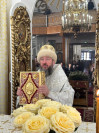28-Архиепископ Амфилохий возглавил Божественную Литургию в навечерие Крещения Господня в Воскресенском кафедральном соборе города Семипалатинска 