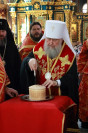 18-В завершение Светлой седмицы управляющий Усть-Каменогорской и Семипалатинской епархии сослужил митрополиту Александру за Литургией в Успенском соборе Астаны