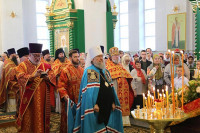 4-Архиепископ Усть-Каменогорский и Семипалатинский Амфилохий принял участие в торжествах, состоявшихся в "Шахтёрской столице, по случаю 60-летия преставления преподобного Севастиана  Карагандинского