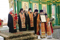 16-Архиепископ Усть-Каменогорский и Семипалатинский Амфилохий принял участие в торжествах, состоявшихся в "Шахтёрской столице, по случаю 60-летия преставления преподобного Севастиана  Карагандинского