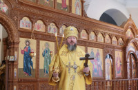 20-Архиепископ Амфилохий совершил Божественную Литургию в Андреевском кафедральном соборе города Усть-Каменогорска 