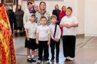 8-Отдание праздника святой Пасхи. Архиепископ Усть-Каменогорский и Семипалатинский Амфилохий сослужил митрополиту Александру за Литургией в Христорождественском соборе Алма-Аты