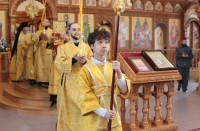 7-В день памяти Новомучеников и исповедников Казахстанских архиепископ Амфилохий совершил Божественную Литургию в Андреевском соборе