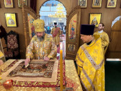 14-Архиепископ Амфилохий возглавил служение Божественной Литургии в Неделю сыропустную