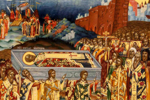 В праздник святителя Николая, архиепископа Мирликийского, управляющий Усть-Каменогорской и Семипалатинской епархии сослужил митрополиту Александру за Литургией в Никольском соборе Алма-Аты