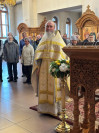 37-В Неделю 7-ю после Пасхи Христовой архиепископ Амфилохий совершил Божественную Литургию в Андреевском кафедральном соборе
