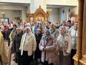 38-В Неделю 7-ю после Пасхи Христовой архиепископ Амфилохий совершил Божественную Литургию в Андреевском кафедральном соборе