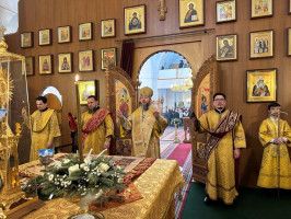 Божественная Литургия в день памяти святой мученицы Татианы