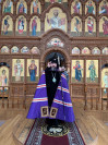 1-Архиепископ Амфилохий совершил Великое повечерие с чтением третьей части Великого покаянного канона преподобного Андрея Критского