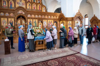 1-В главном храме Усть-Каменогорска состоялась праздничная Литургия по случаю принесения десницы святителя Спиридона Тримифунтского 
