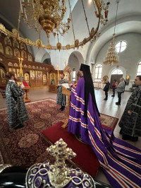 В главном храме Восточного Казахстана завершилось чтение Великого покаянного канона преподобного Андрея Критского 