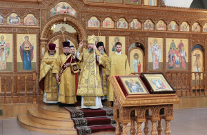 Архиерейское богослужение в Неделю 8-ю по Пятидесятнице 
