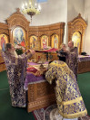 20-В Неделю 5-ю Великого поста архиепископ Амфилохий возглавил служение Божественной Литургии в Андреевском кафедральном соборе