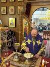24-В Неделю 5-ю Великого поста архиепископ Амфилохий возглавил служение Божественной Литургии в Андреевском кафедральном соборе