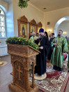 2-В Троицком соборе города Усть-Каменогорска архиепископ Амфилохий возглавил служение Всенощного бдения