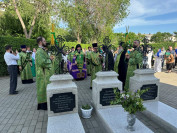 17-В Троицком соборе города Усть-Каменогорска архиепископ Амфилохий возглавил служение Всенощного бдения