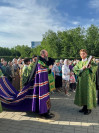 25-В Троицком соборе города Усть-Каменогорска архиепископ Амфилохий возглавил служение Всенощного бдения