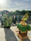 29-В Троицком соборе города Усть-Каменогорска архиепископ Амфилохий возглавил служение Всенощного бдения