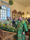43-В Троицком соборе города Усть-Каменогорска архиепископ Амфилохий возглавил служение Всенощного бдения