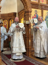18-Троицкая родительская суббота в главном храме епархии