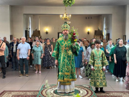 Божественная Литургия в день Святой Пятидесятницы