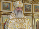 8-Первая Божественная Литургия в 2012 году  в Андреевском соборе г.Усть-Каменогорска