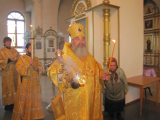 Всенощное бдение в Андреевском соборе г.Усть-Каменогорска