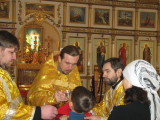 5-Литургия в день памяти святого праведного Иоанна, протоиерея Кронштадского,  в Андреевском соборе г.Усть-Каменогорска