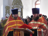 24-Пребывание ковчега со святыми мощами святых преподобномучениц  Великой княгини Елисаветы и инокини Варвары  в Андреевском кафедральном соборе г.Усть-Каменогорск