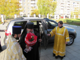 1-Архиерейское богослужение  в Свято-Зиновьевском храме пос.Новая Согра