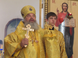 20-Архиерейское богослужение  в Свято-Зиновьевском храме пос.Новая Согра
