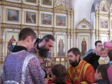 10-Божественная Литургия в Неделю первую Великого поста – Торжество Православия в Андреевском кафедральном соборе г.Усть-Каменогорска