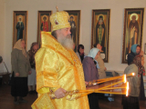 4-Архиерейское богослужение в Богородице-Рождественском храме Аблакетки