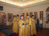 6-Архиерейское богослужение в Богородице-Рождественском храме Аблакетки