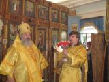 11-Архиерейское богослужение в Богородице-Рождественском храме Аблакетки